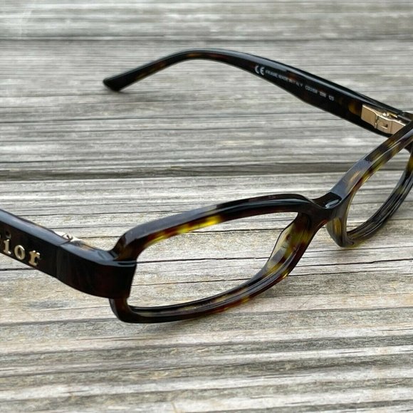 Dior Accessories - Dior Women Eyeglasses Brown Tortoise CD3158 Glasses Frame made in Italy